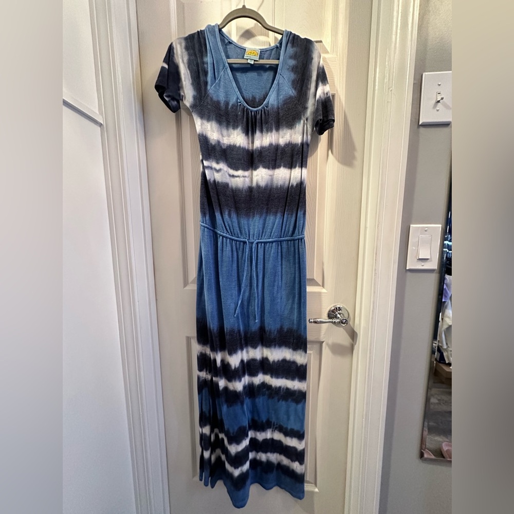 C&C California tie dye maxi dress M